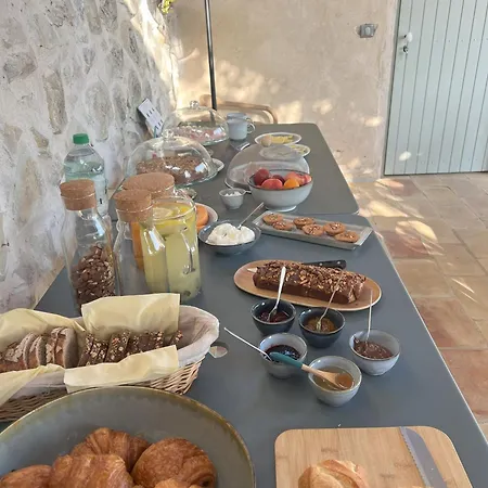 לינה וארוחת בוקר Maison Casamande & - Luxe Et Serenite Dans Un Domaine D'amandiers Bouquet