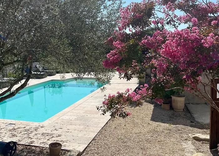 Maison Casamande&spa - Luxe Et Sérénité Dans Un Domaine D'amandiers Bouquet